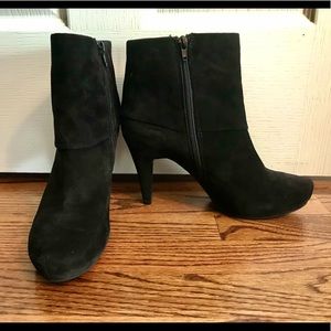 Michael Shannon stiletto heel booties